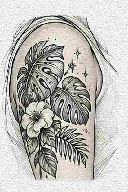 Tropical Leaves