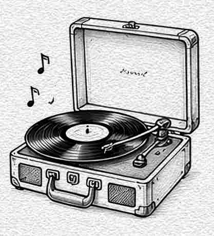 Vinyl Record and Record Player