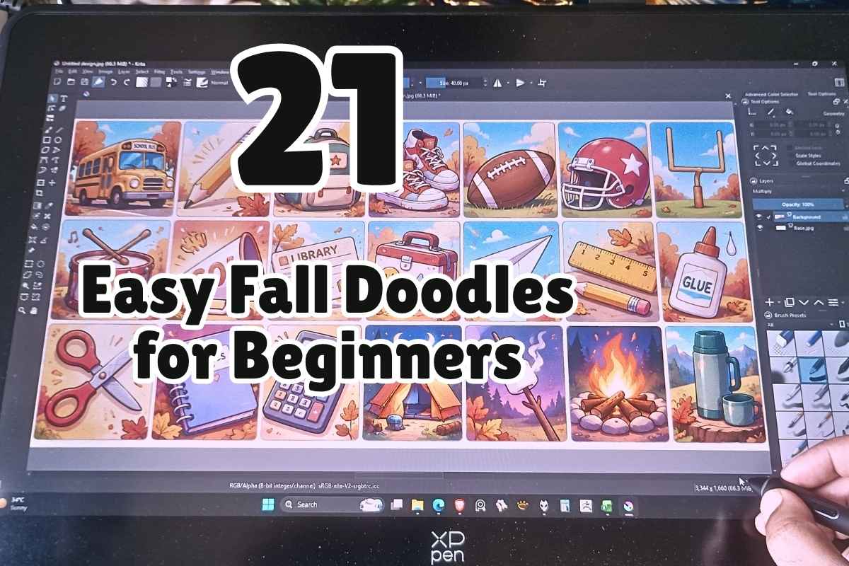 21 Easy Fall Doodles for Beginners