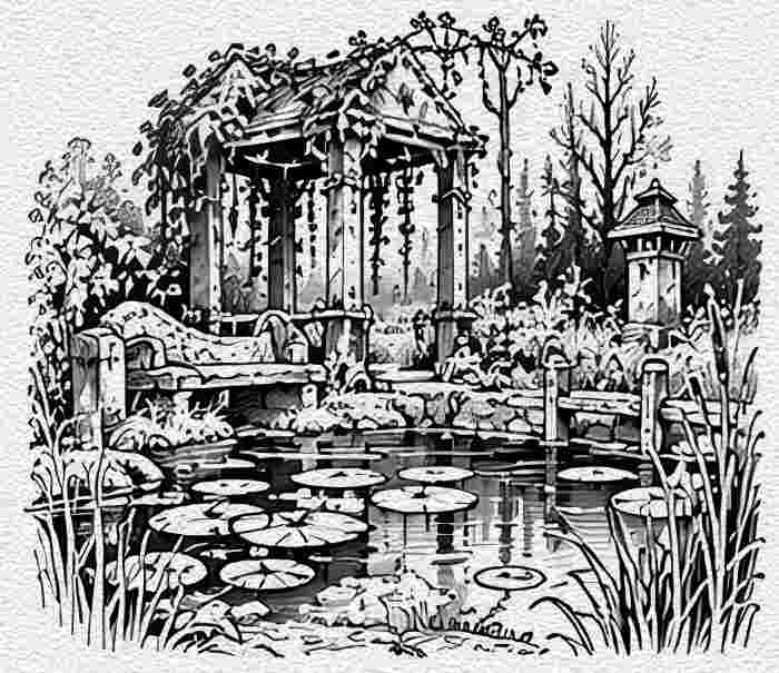 Abandoned Garden Pond