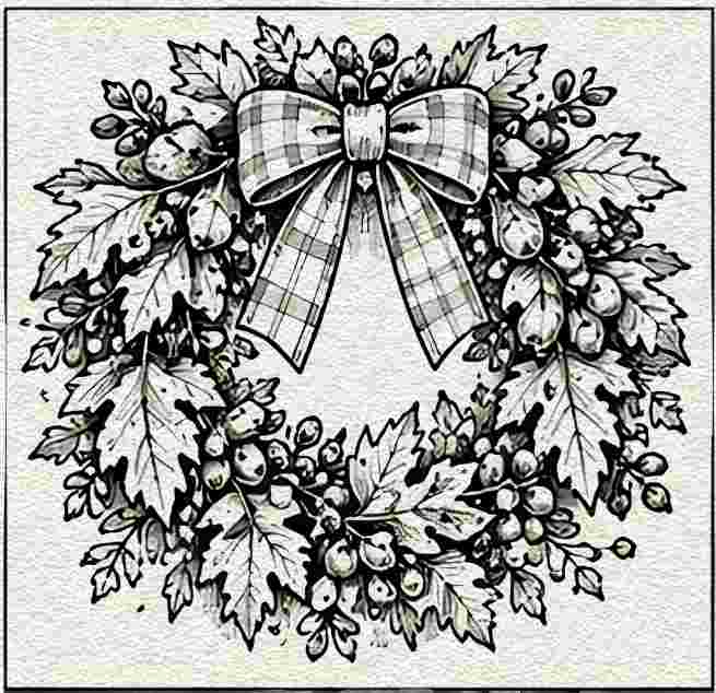 Autumn Leaf Wreath