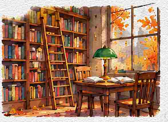 Autumn Library Corner