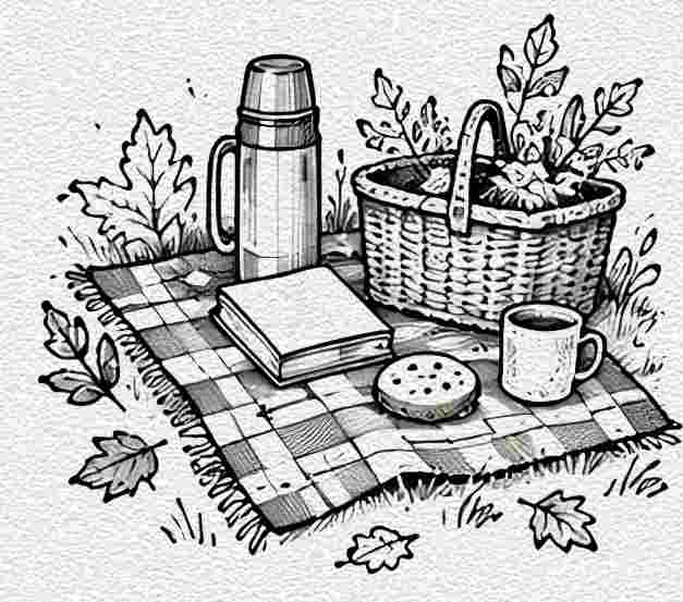 Autumn Picnic Blanket