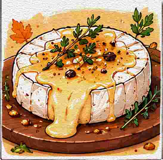 Baked Brie with Herbs