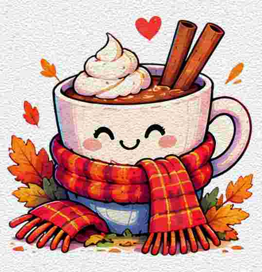 Cozy Cartoon Mug