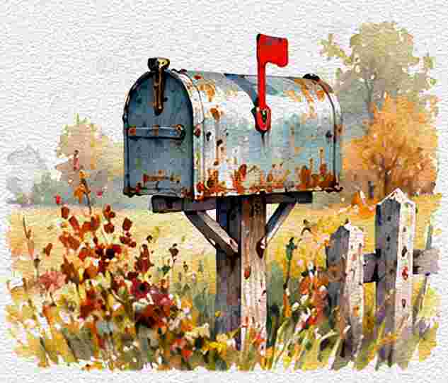 Cozy Cottage Mailbox
