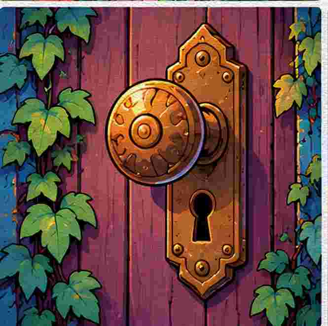 Creepy Keyhole Door Knob
