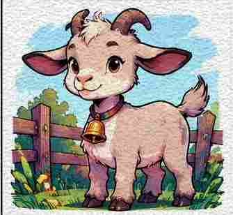 Curious Goat Kid