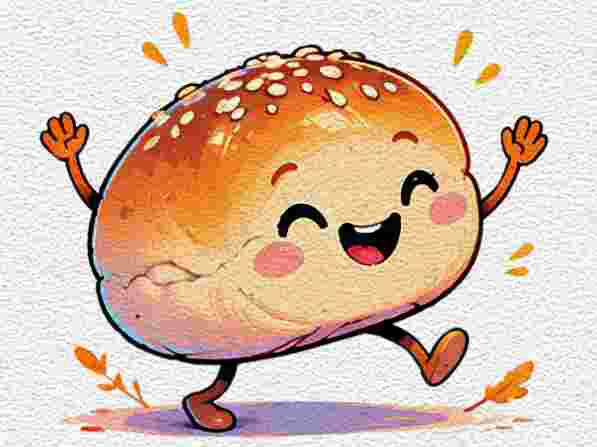 Dancing Dinner Roll