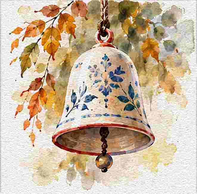 Decorative Ceramic Bell