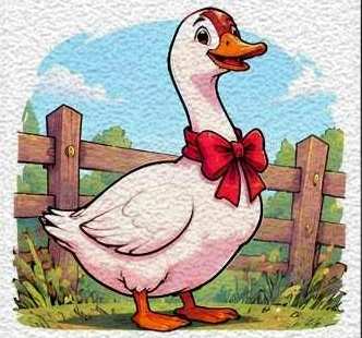Gentle Barn Goose