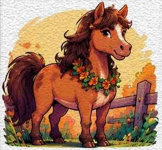 Gentle Farm Horse