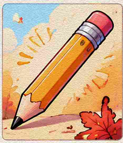 Giant Number Two Pencil