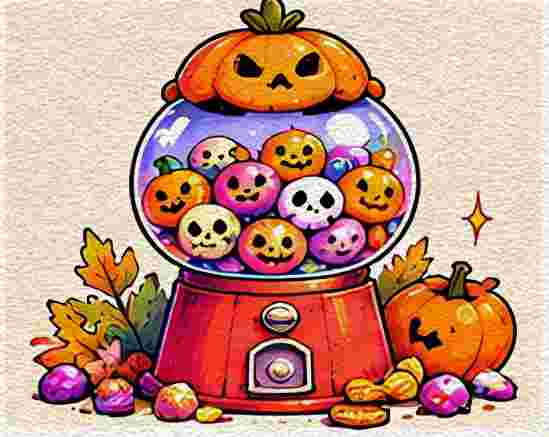 Halloween Candy Machine