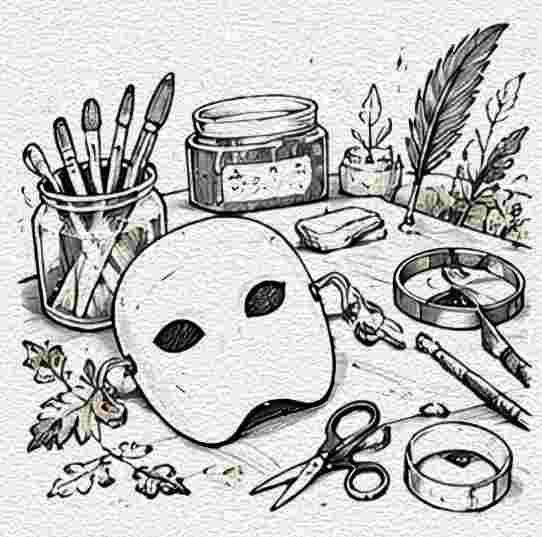 Halloween Mask-Making Workshop
