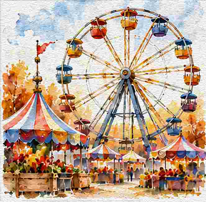 Harvest Festival Ferris Wheel