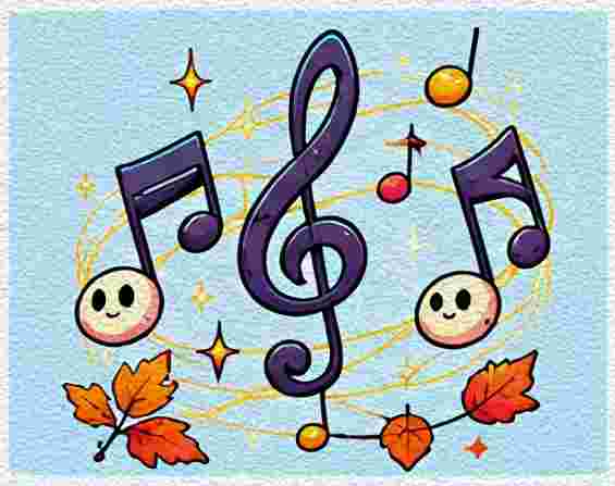 Haunted Musical Notes