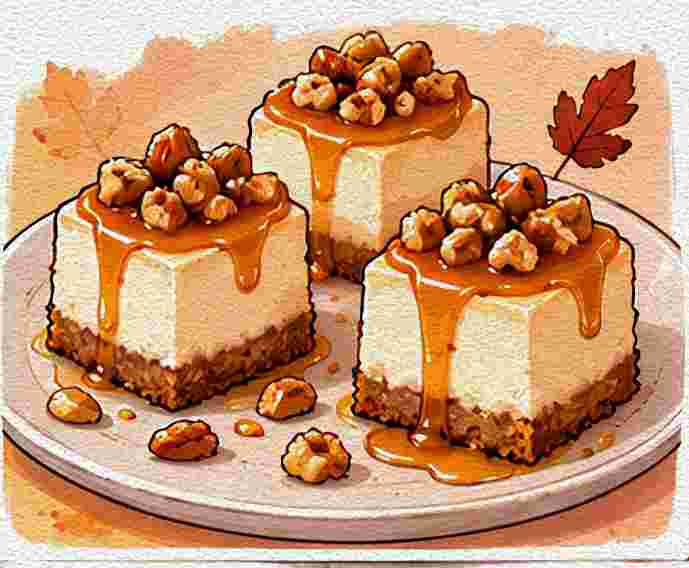 Mini Caramel Cheesecake Bites