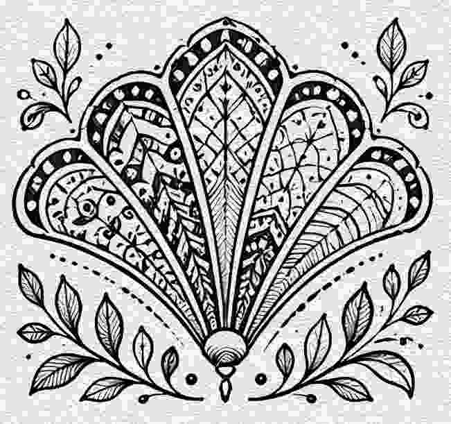 Ornamental Fan Pattern