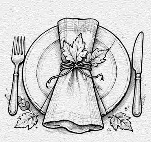 Rustic Thanksgiving Table Setting