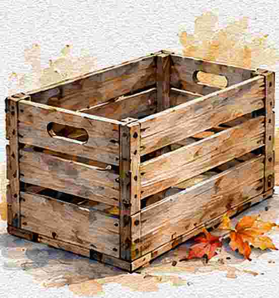 Rustic Wooden Crate