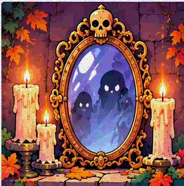 Spooky Clock Face