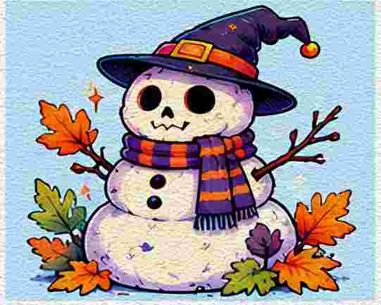 Spooky Snowman