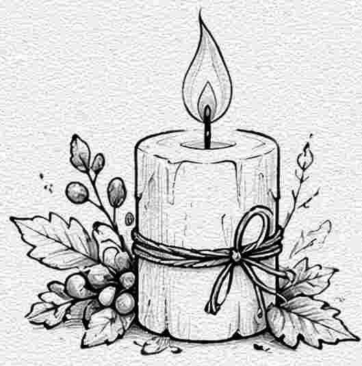 Thanksgiving Candle