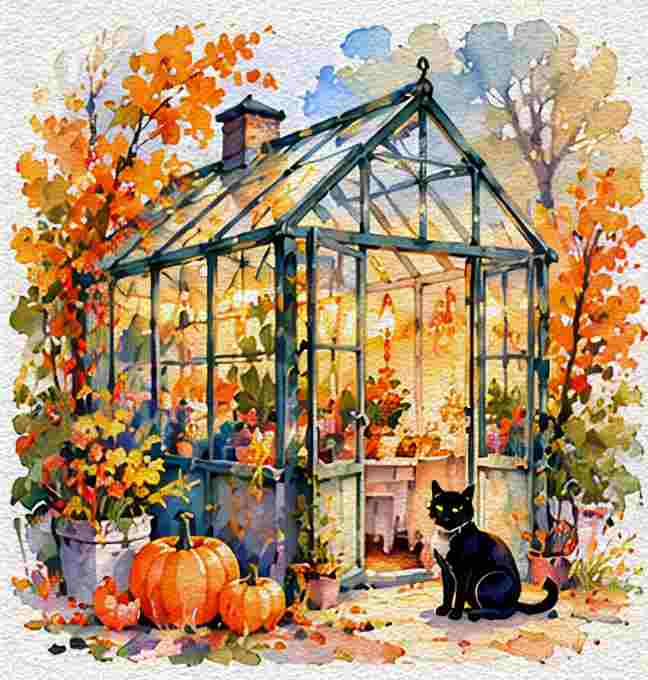 Tiny Haunted Greenhouse