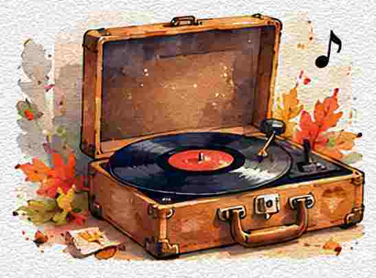 Vintage Record Player