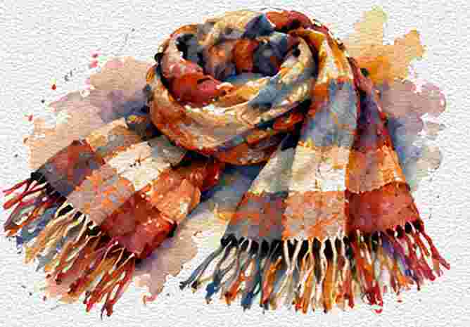 Warm Wool Scarf