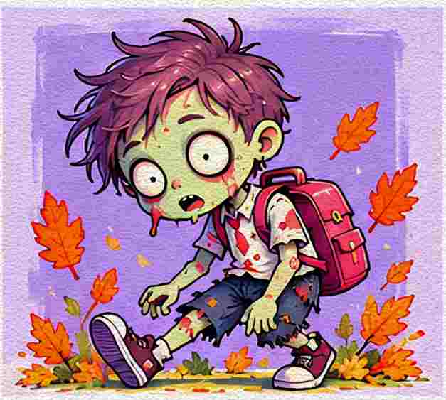Zombie School Kid